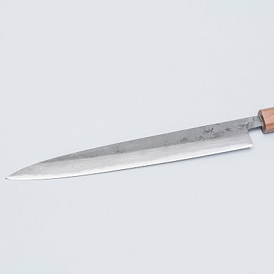 Tsutomu Kajiwara Damascus Sujihiki 27 cm