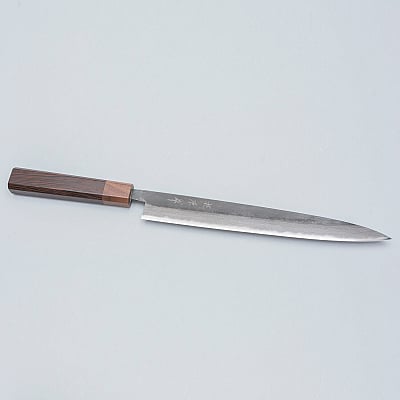 Tsutomu Kajiwara Damascus Sujihiki 27 cm