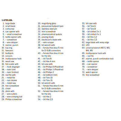 Victorinox Swiss Champ XXL Pocket Knife 