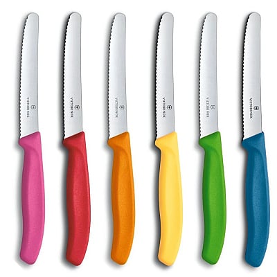 Victorinox Table Cutlery Set Knife Various Colors (6 pieces)