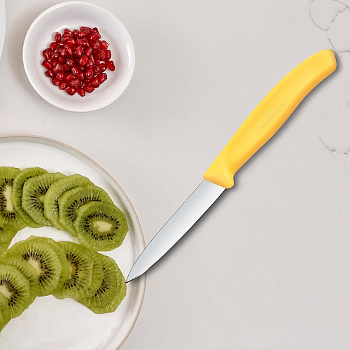 Victorinox Obst und Gemüsemesser 8 cm Gelb