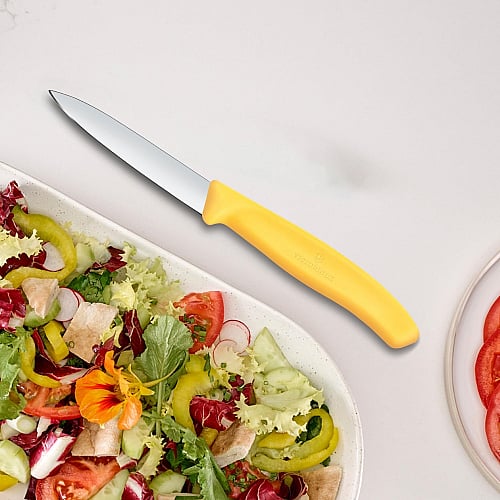 Victorinox Obst und Gemüsemesser 8 cm Gelb