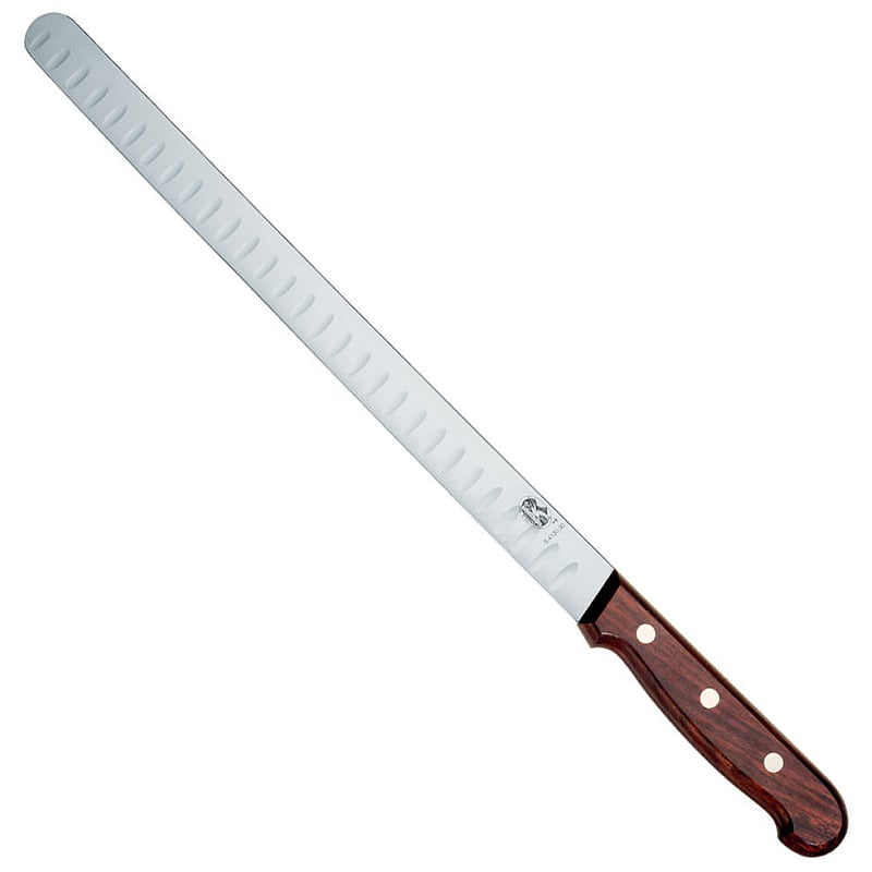 Victorinox Salmon Knife 30cm Wooden Handle Knivesworld.eu