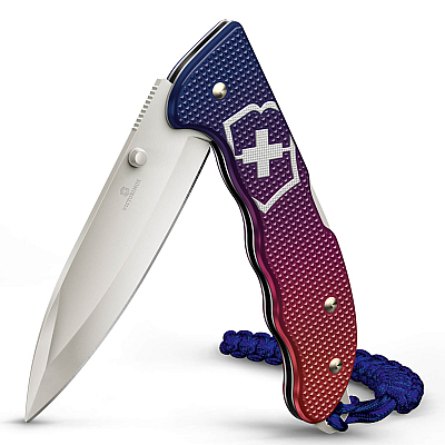 Victorinox Evoke Alox Blue/Red Pocket Knife