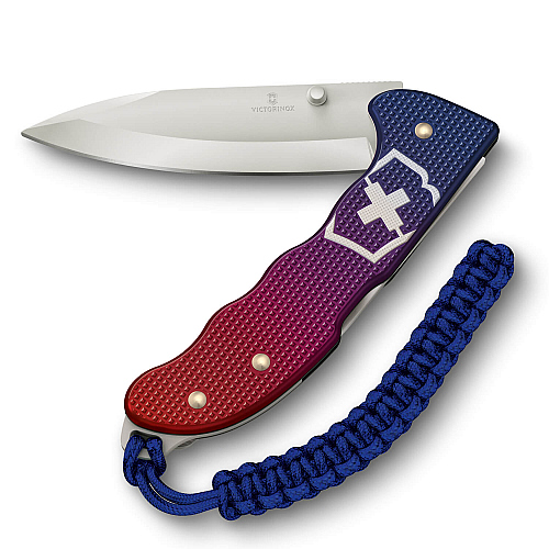 Victorinox Evoke Alox Blue/Red Pocket Knife