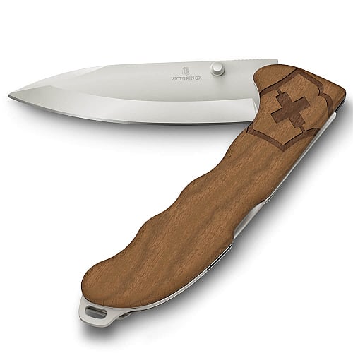 Victorinox Evoke Wood Pocket Knife Walnut