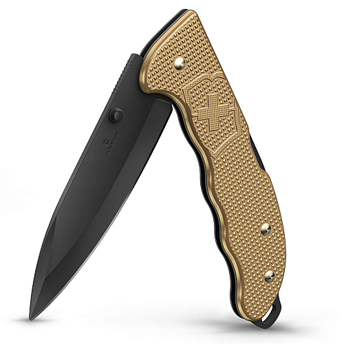 Victorinox Evoke BS Alox Beige Folding Knife