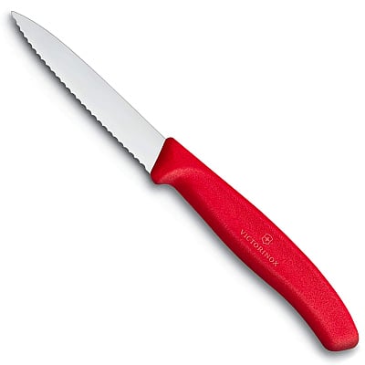 Victorinox Vegetable And Fruit Knife Serrated 8 cm Red