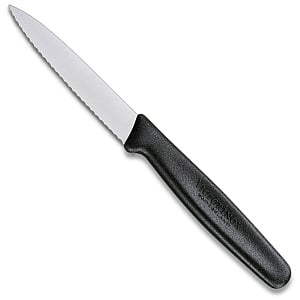 Victorinox Vegetable and fruit knife Serrated 8 cm Black