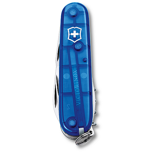 victorinox spartan zakmes transparant blauw