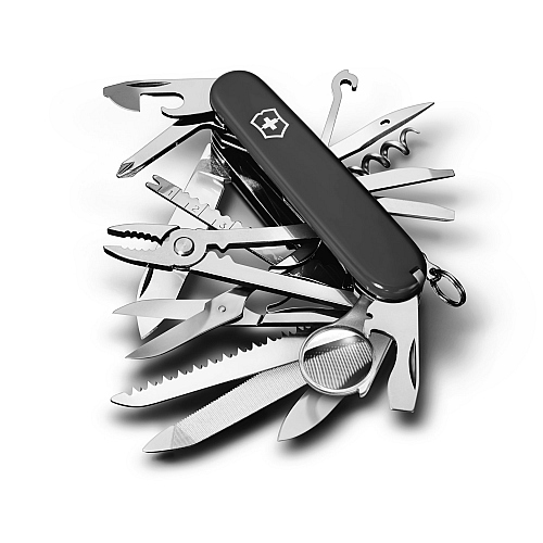 victorinox swisschamp zakmes zwart