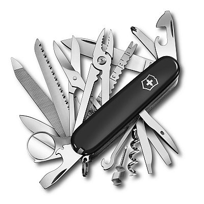 Victorinox SwissChamp Pocket Knife Black