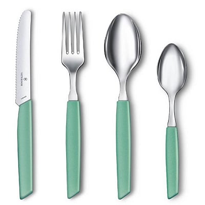 Victorinox Swiss Modern Cutlery Set Sage Green (24-piece)