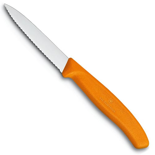 Victorinox Vegetable And Fruit Knife Serrated 8 cm Orange