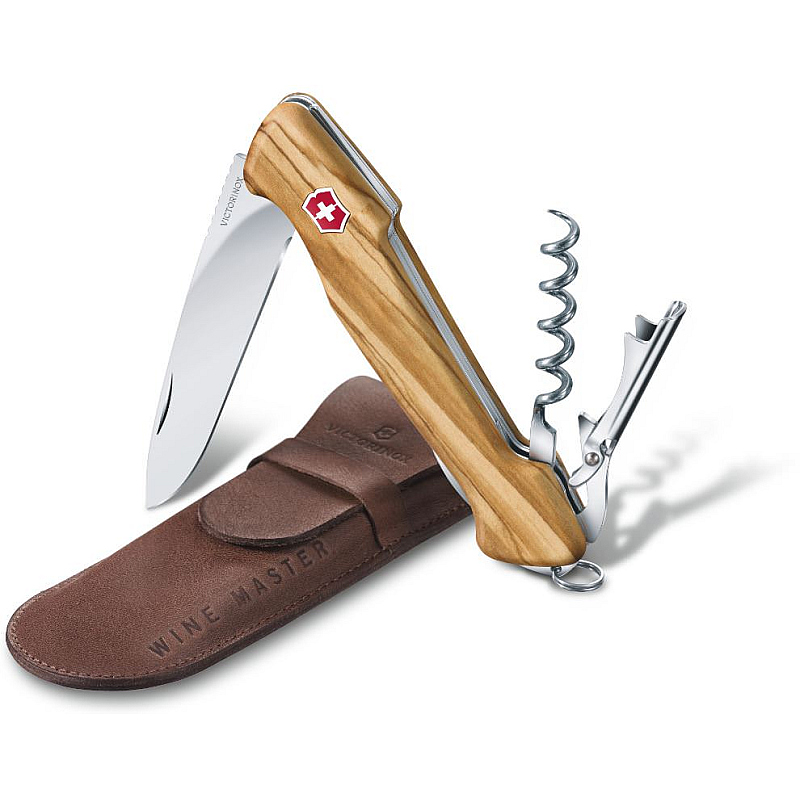Victorinox Wine Master Olijfhout Meesterslijpers.nl