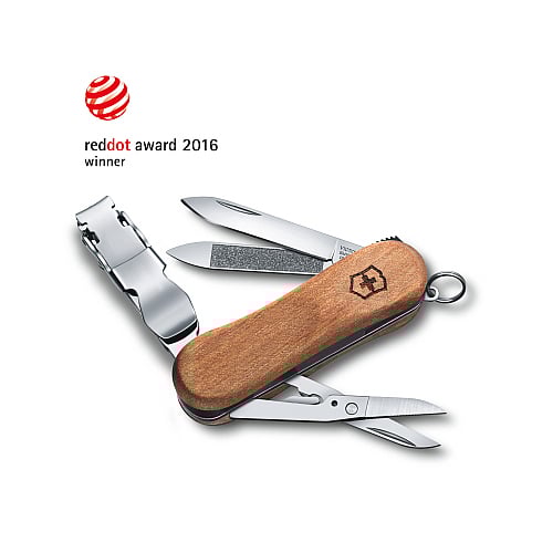 Victorinox Nailclip Pocket Knife 580 Walnut