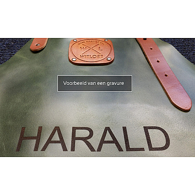 Witloft Lederschürze Grün