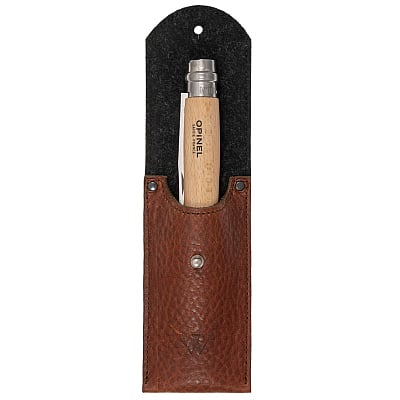 Wunschleder Leather Belt Case Cognac