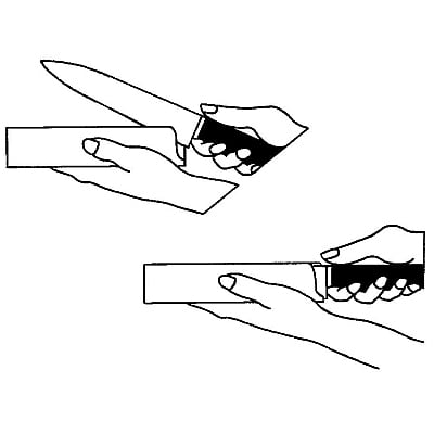kazoku mesbeschermer voor koksmessen tot 26 cm