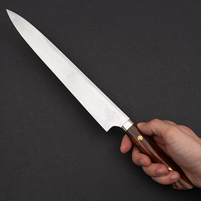 Yauji Yoshihiro Aogami #2 Damast Yanagiba 27 cm