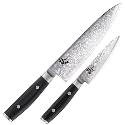 Yaxell Ran 69 Messenset Gyuto + Petty