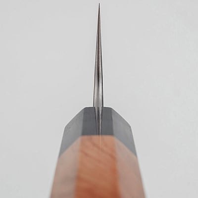 Yoshimi Kato VG10 Tsuchime Damast Rosewood Santoku 17 cm