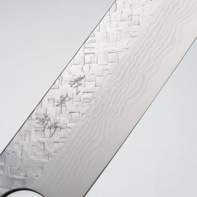 Yoshimi Kato VG10 Tsuchime Damast Rosewood Sujihiki 27 cm