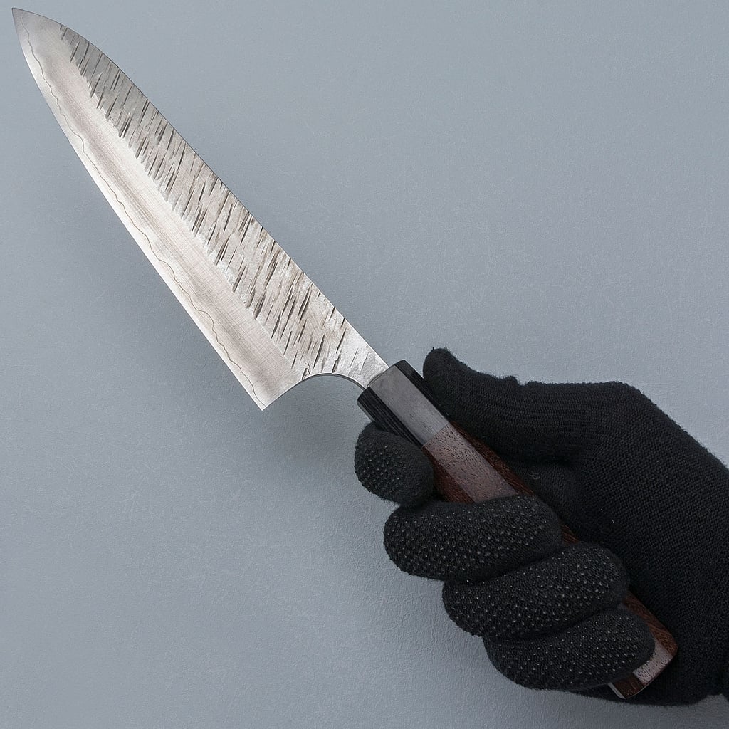 Yu Kurosaki Fujin SG2 Rosewood Gyuto 21 cm - YKU-IC-FU-SG2-21-GY