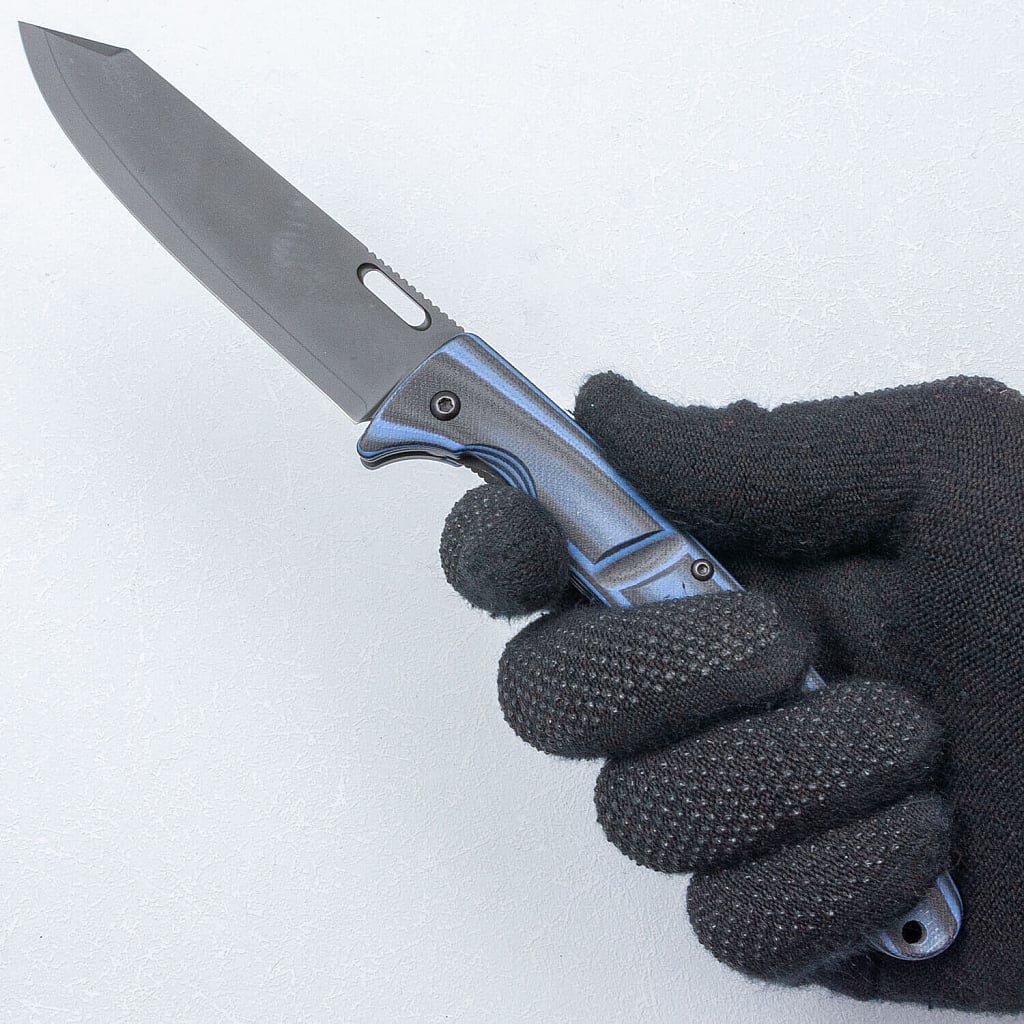 Yu Kurosaki SG2 Pocket Knife Type 2 Blue | Knivesworld.eu