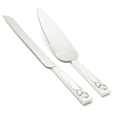 Silverstad Cake Set Heart 2-Piece