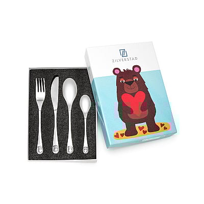 Zilverstad Children's Cutlery Bear