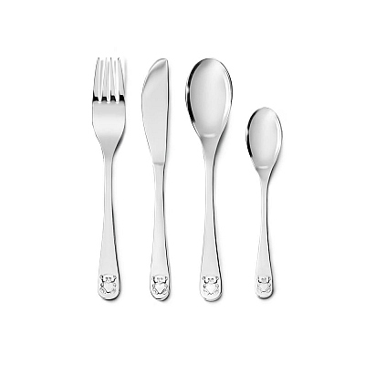 Zilverstad Children's Cutlery Bear