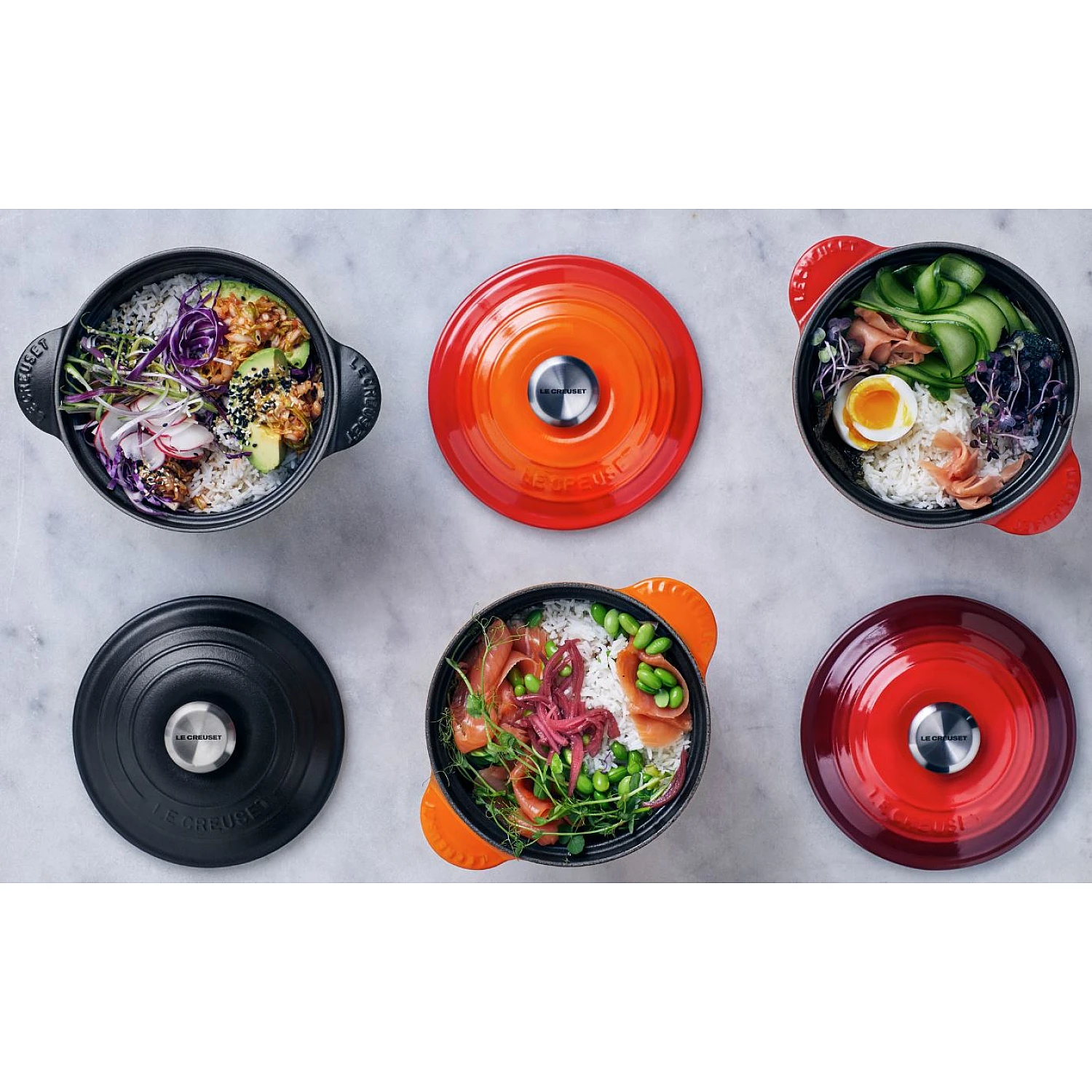Le Creuset Signature Every Cocotte 18 cm Zwart | Meesterslijpers.nl