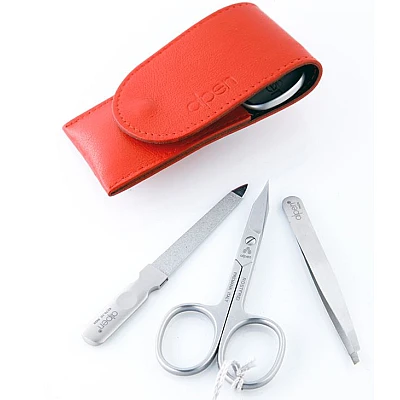 Alpine Manicure set 3-piece Red (6804R)
