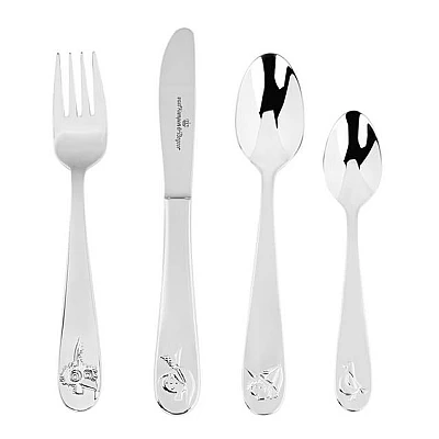 Kinderbestek Kempen en Begeer Pluk Van De Petteflet 4 Delig