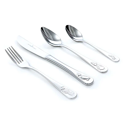 Kinderbestek Beatrix Potter 4-delig