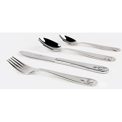 Kinderbestek Kempen en Begeer Pluk Van De Petteflet 4 Delig