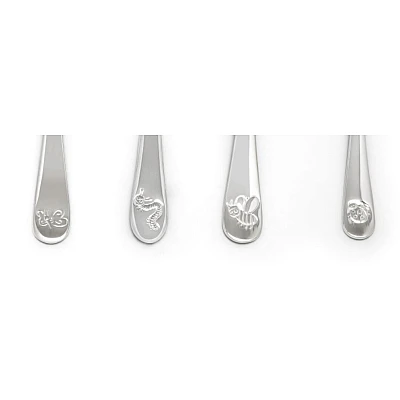 Zilverstad Kinderbestek Natuurvriendjes