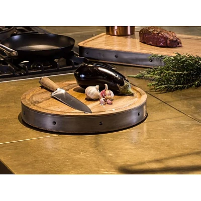 Kitchencraft Chopping Block Mango Round 36 cm