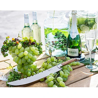 Laguiole Style de Vie Champagne Saber Olive Wood 