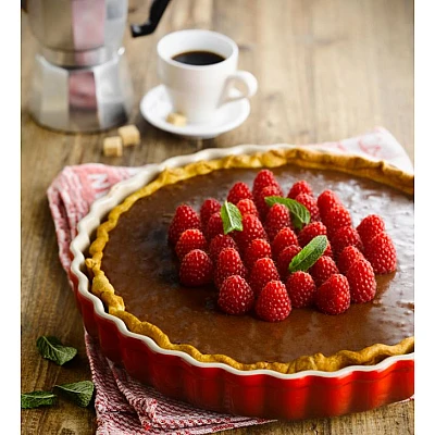 Le Creuset Pie Pan Red 28 cm