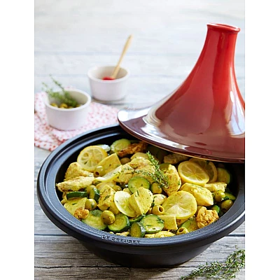 Le Creuset Gietijzeren Tajine Rood 27 cm