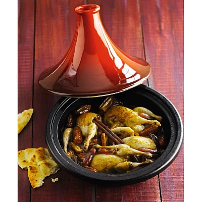 Le Creuset Gietijzeren Tajine Rood 27 cm