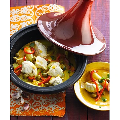 Le Creuset Gietijzeren Tajine Rood 27 cm