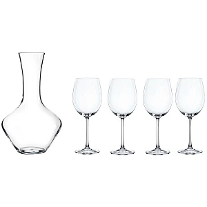 Nachtmann Vivendi Decanteerkaraf Met 4 Glazen