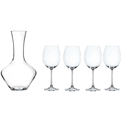 Nachtmann Vivendi Decanteerkaraf Met 4 Glazen