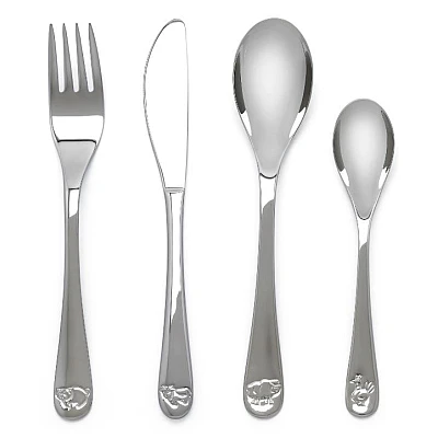 Zilverstad Kinderbestek Boerderijdieren