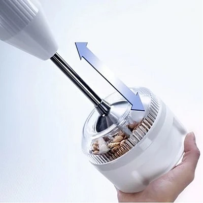 Bamix Processormaalbak Zwart