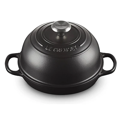 Le Creuset Signature Brotbackform 24 cm Schwarz