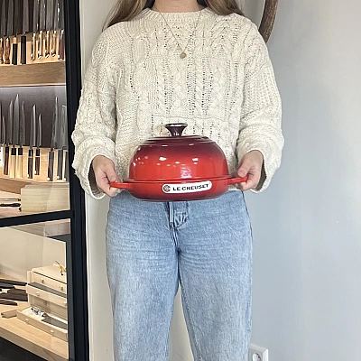 Le Creuset Signature Brottopf 24 cm Kirschrot